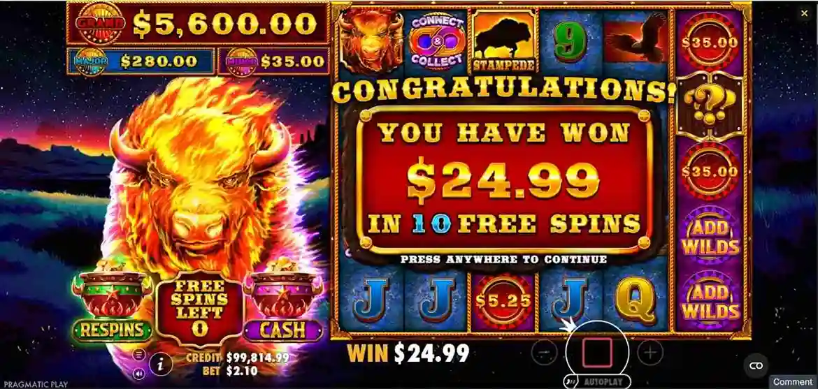 Fire Stampede Theme & Design
